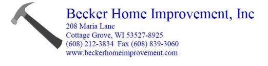 Becker Home Improvement, Inc.